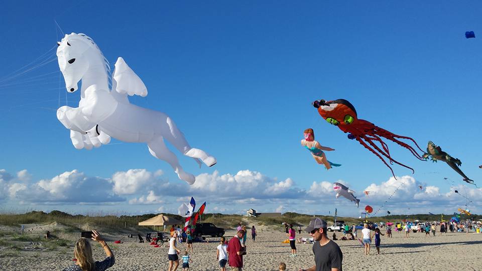 Kite festival brings show to the sky